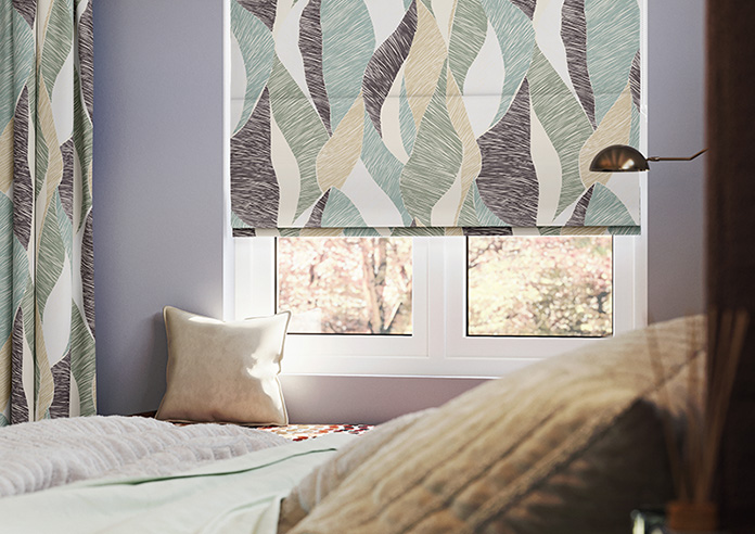 Anthurium, Fern - Roman Blind - Image 5